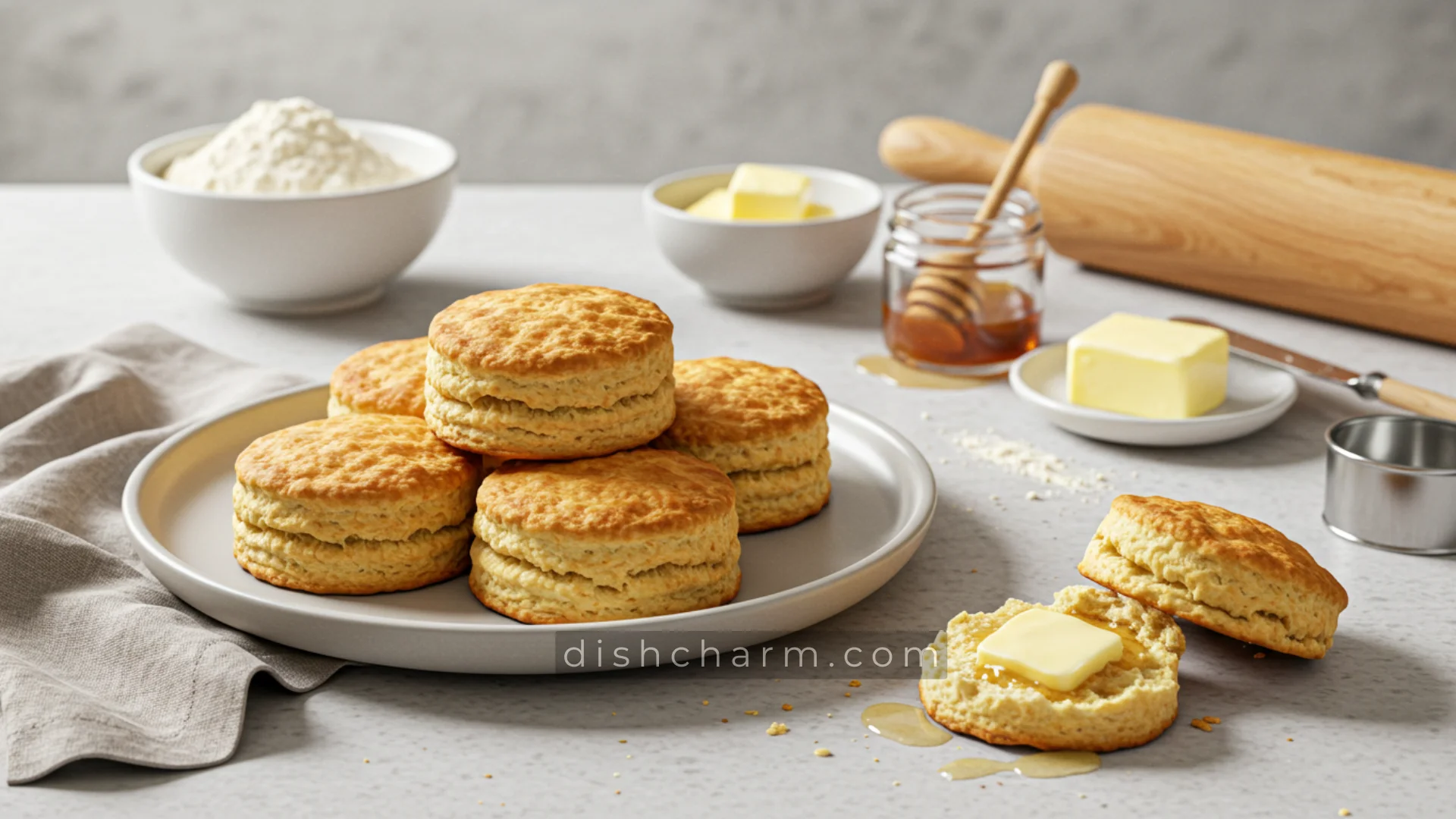 Feature image of 3 Ingredient Biscuit Recipe