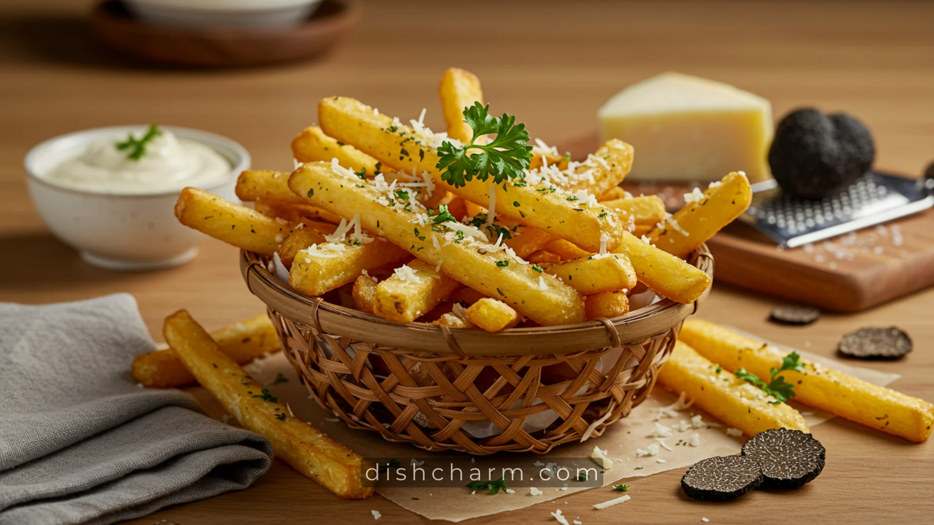 Feature image of Truffle Fries Recipe