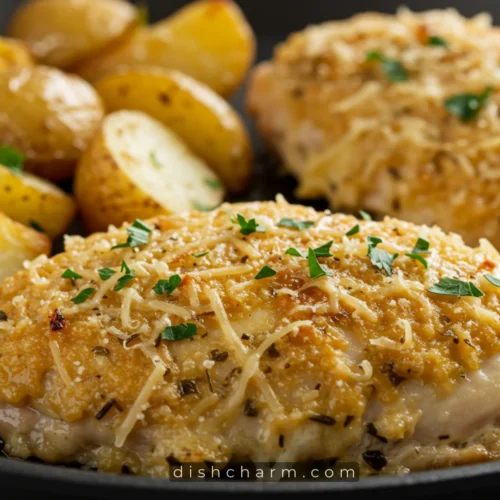 Garlic Parmesan Chicken and Potatoes