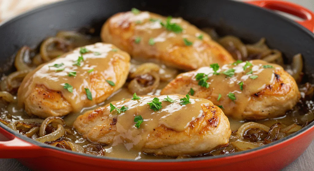 Smothered Chicken with Gravy feature image