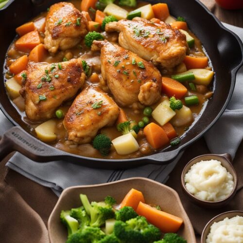 Smothered Chicken with Gravy Recipe