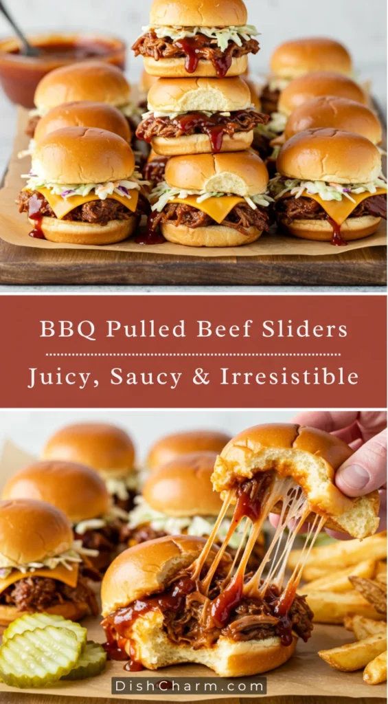 BBQ Pulled Beef Sliders