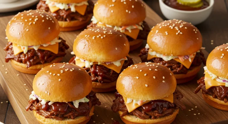 BBQ Pulled Beef Sliders feature image