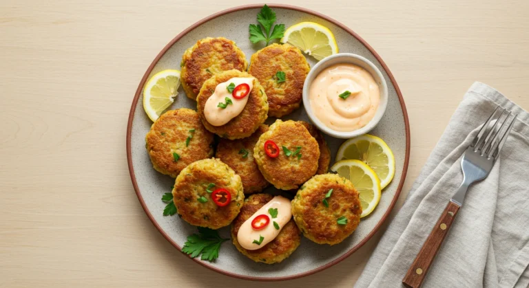 Baked Crab Cakes with Spicy Mayo feature image