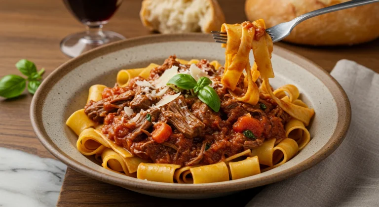 Beef Ragu with Pasta Feature Image