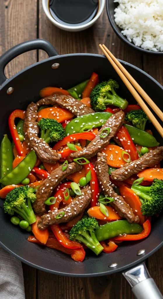 Beef and Vegetable Stir Fry 1 Beef and Vegetable Stir Fry