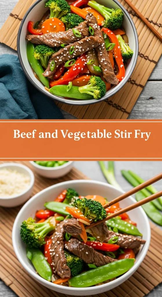 Beef and Vegetable Stir Fry 2 Beef and Vegetable Stir Fry