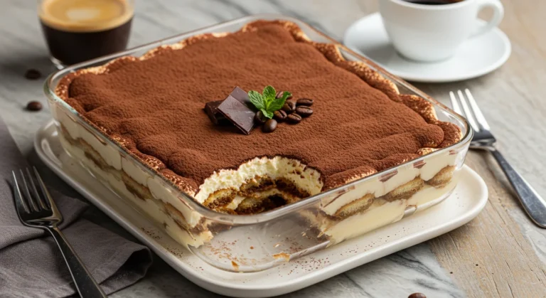 Classic Tiramisu Dessert