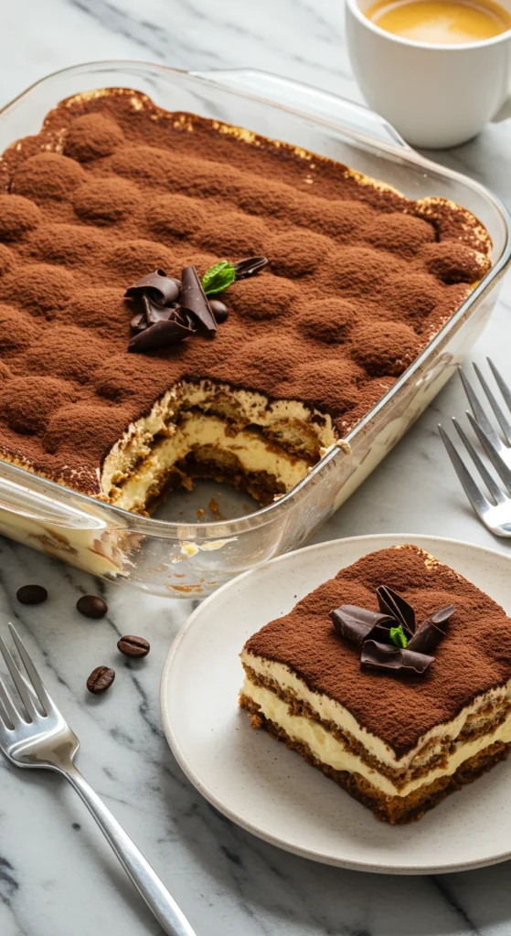 Classic Tiramisu Dessert 3 Classic Tiramisu Dessert
