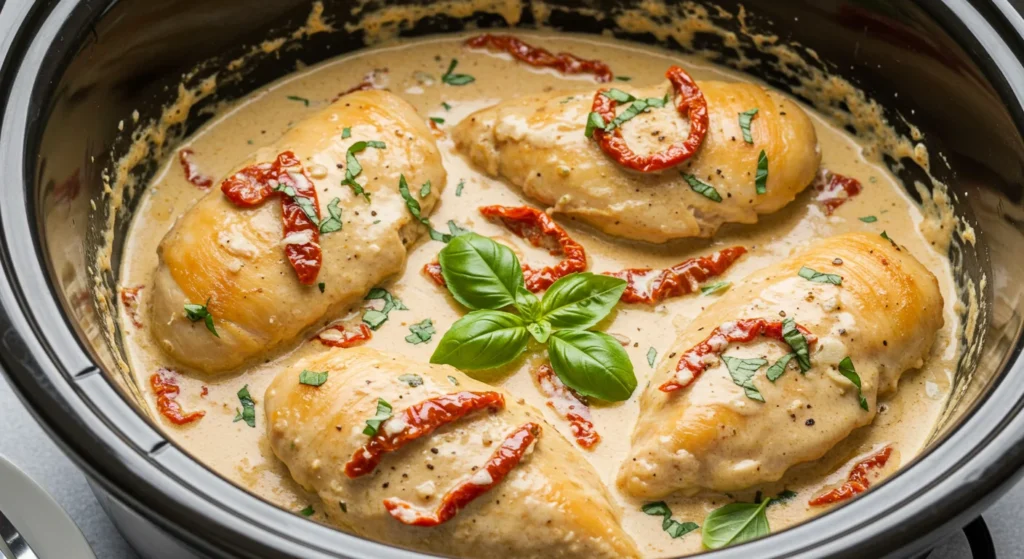 Crockpot Marry Me Chicken feature image