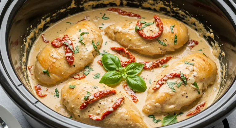 Crockpot Marry Me Chicken feature image
