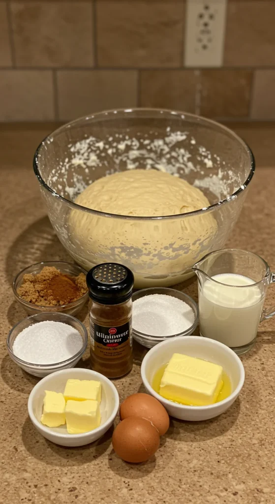 Essential Ingredients for Homemade Cinnamon Rolls