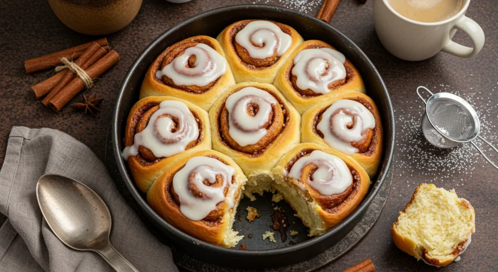Homemade Cinnamon Rolls with Icing
