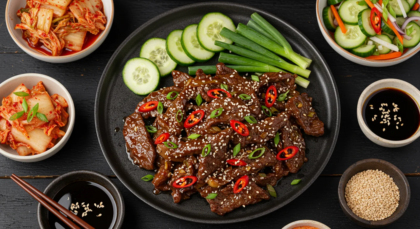Korean BBQ Beef Bulgogi feature image