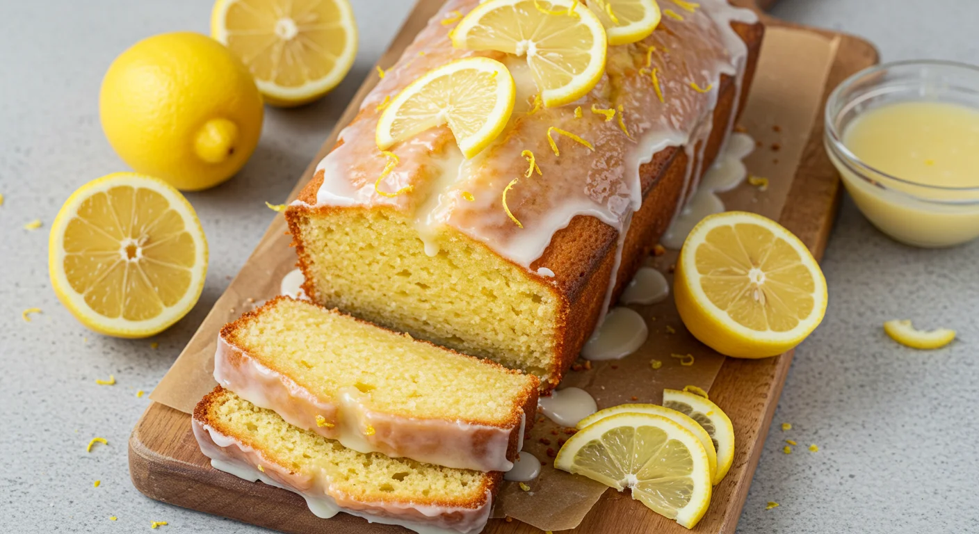 Lemon Drizzle Cake Loaf