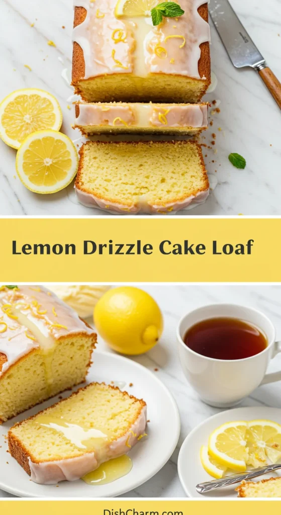 Lemon Drizzle Cake Loaf 2 Lemon Drizzle Cake Loaf