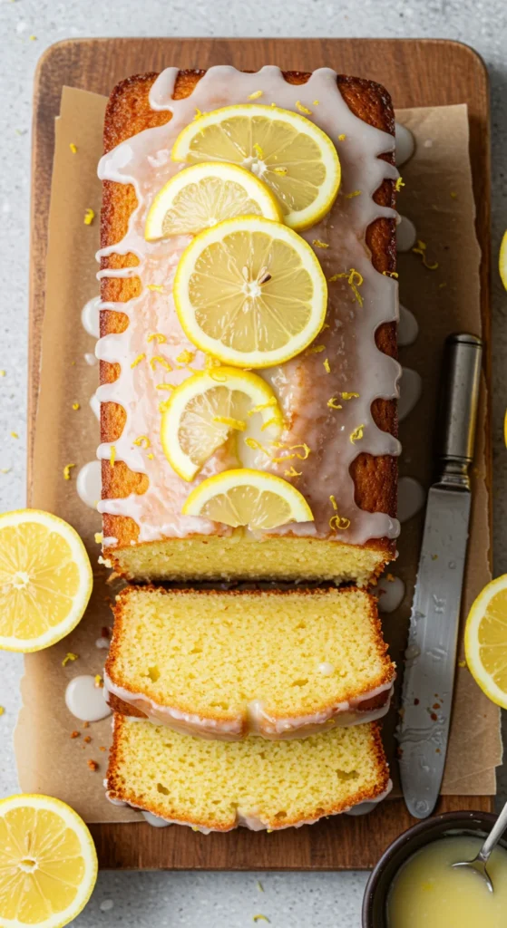 Lemon Drizzle Cake Loaf 3 Lemon Drizzle Cake Loaf