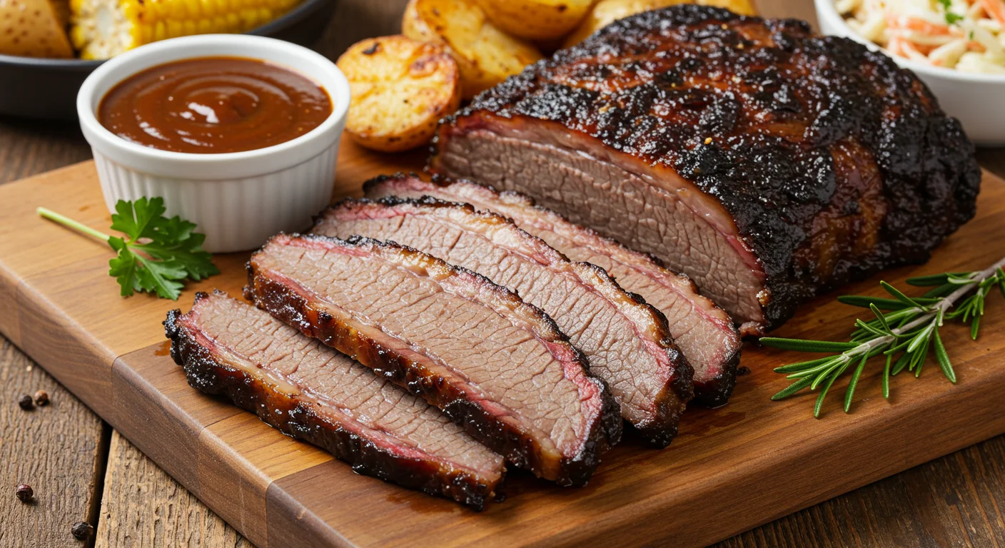 Slow Cooked Beef Brisket feature image