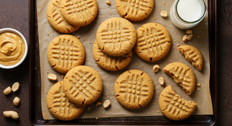 Soft Peanut Butter Cookies
