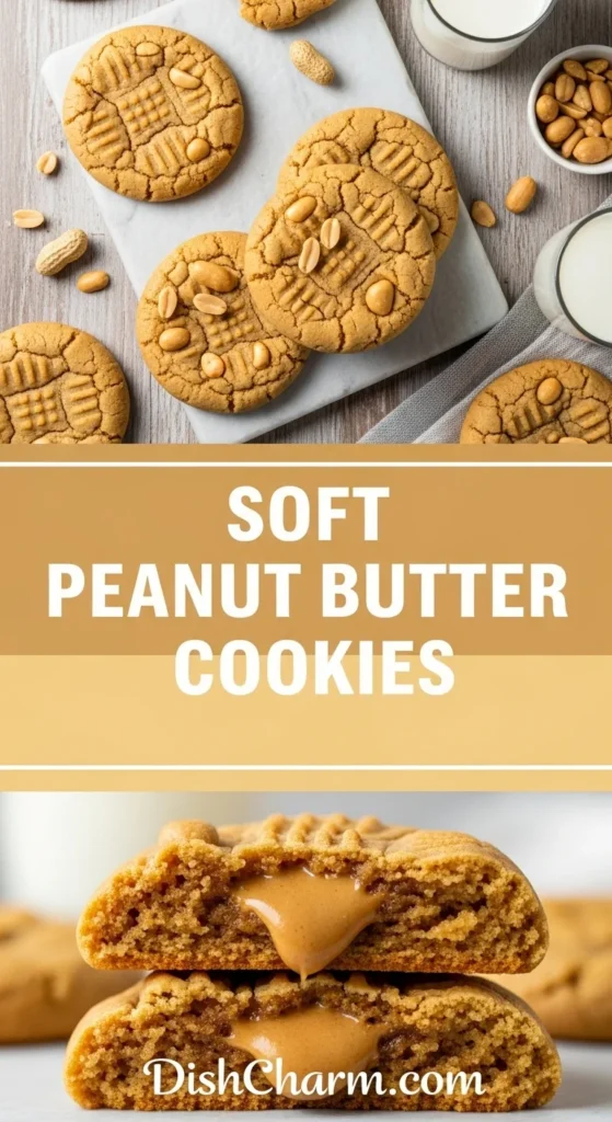 Soft Peanut Butter Cookies 