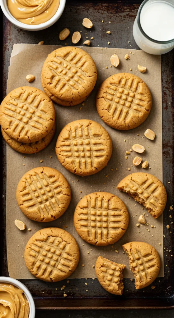 Soft Peanut Butter Cookies 