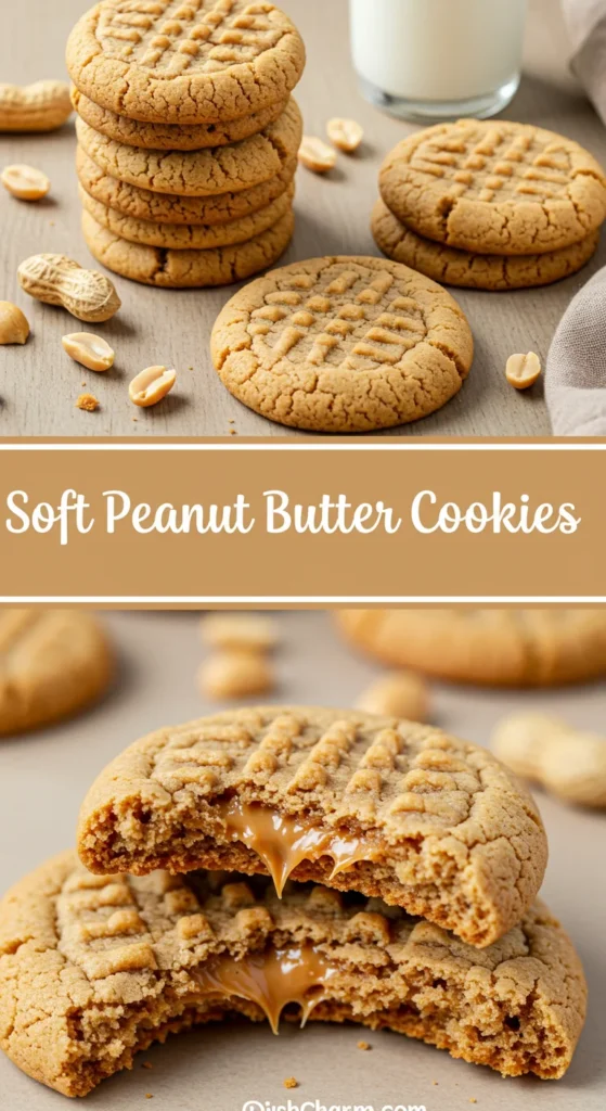 Soft Peanut Butter Cookies 