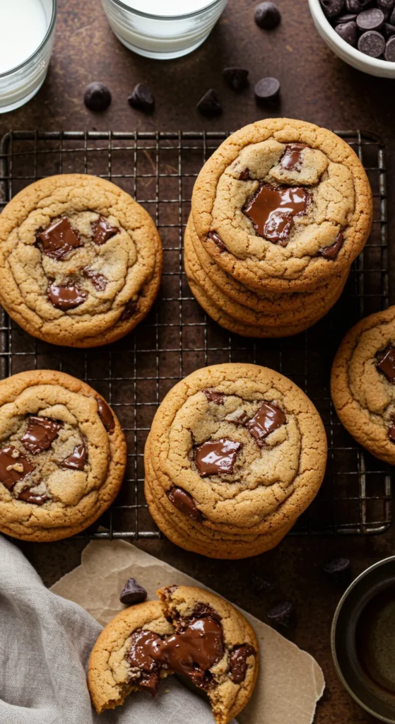 Soft and Chewy Chocolate Chip Cookies
