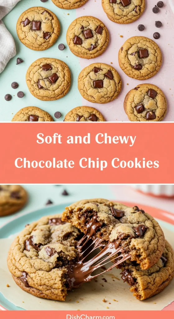 Soft and Chewy Chocolate Chip Cookies
