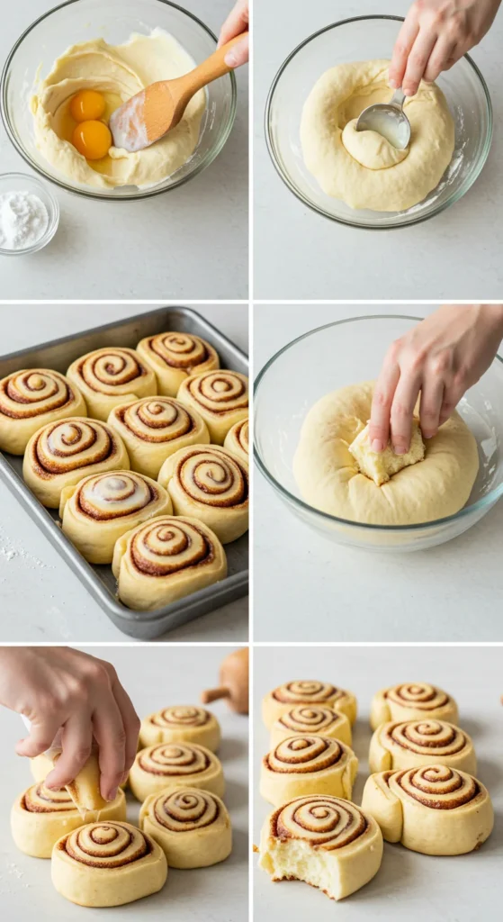 Step-by-Step Instructions for Baking Cinnamon Rolls