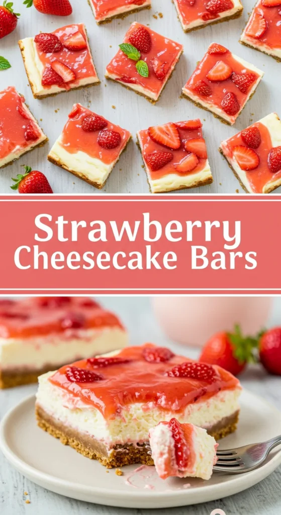 Strawberry Cheesecake Bars
