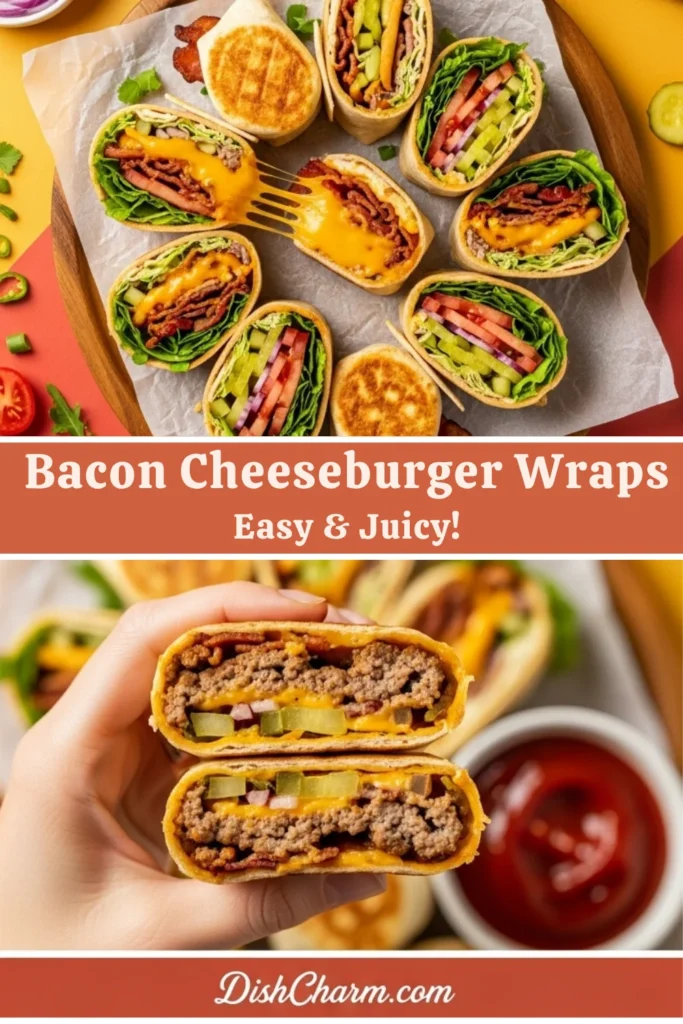 Bacon Cheeseburger Roll Ups 4 Bacon Cheeseburger Roll Ups 4