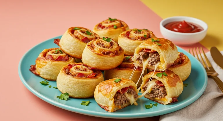 Bacon Cheeseburger Roll-Ups feature image
