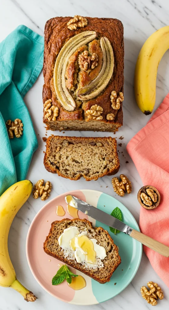 Banana Bread with Walnuts