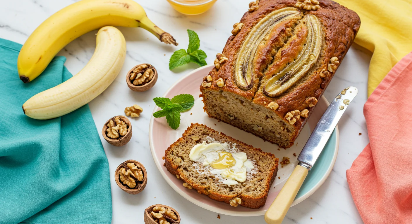 Banana Bread with Walnuts