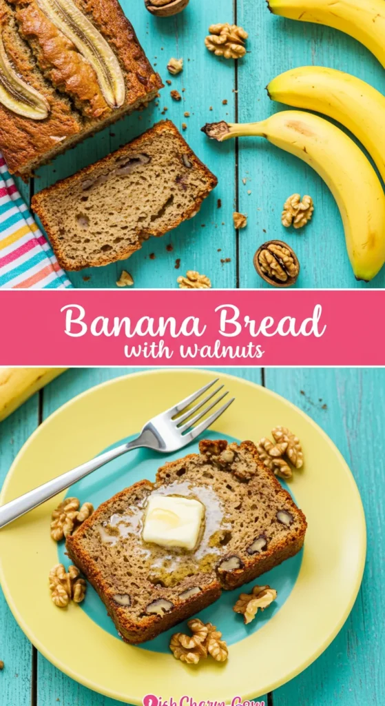 Banana Bread with Walnuts