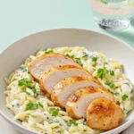 Boursin Orzo With Chicken