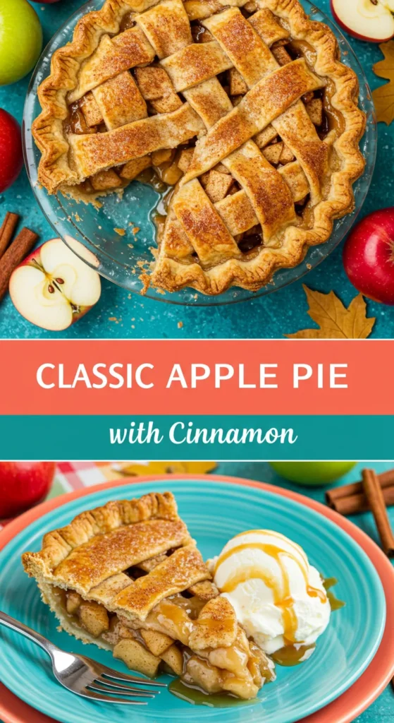 Classic Apple Pie with Cinnamon
