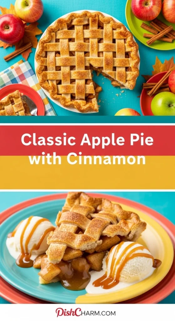 Classic Apple Pie with Cinnamon