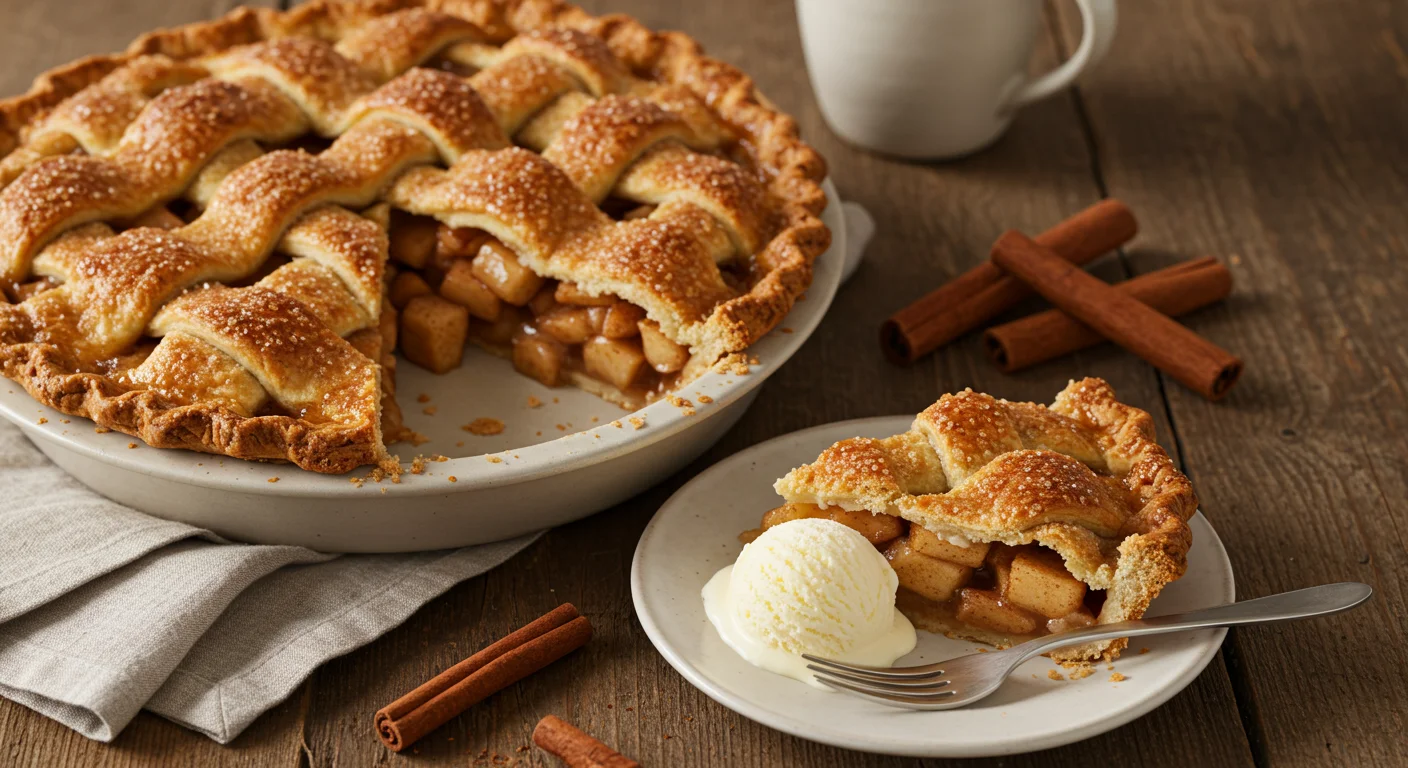 Classic Apple Pie with Cinnamon