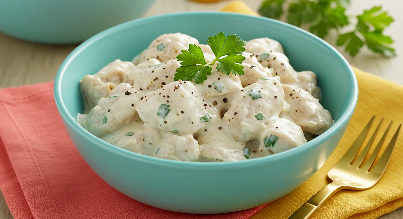 Creamy Crock Pot Ranch Chicken Recipe feature image