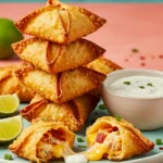 Crispy Chicken Bacon Cheese Stuffed Wonton Bombs (2)