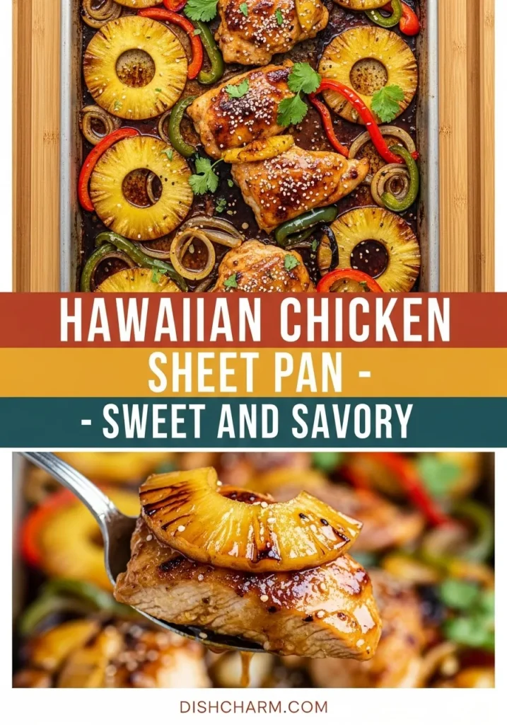 Hawaiian Chicken Sheet Pan – Sweet and Savory 3 Hawaiian Chicken Sheet Pan – Sweet and Savory