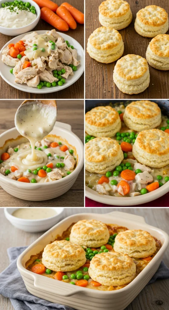 Ingredients and Preparation of Red Lobster Biscuit Chicken Pot Pie Ingredients and Preparation of Red Lobster Biscuit Chicken Pot Pie