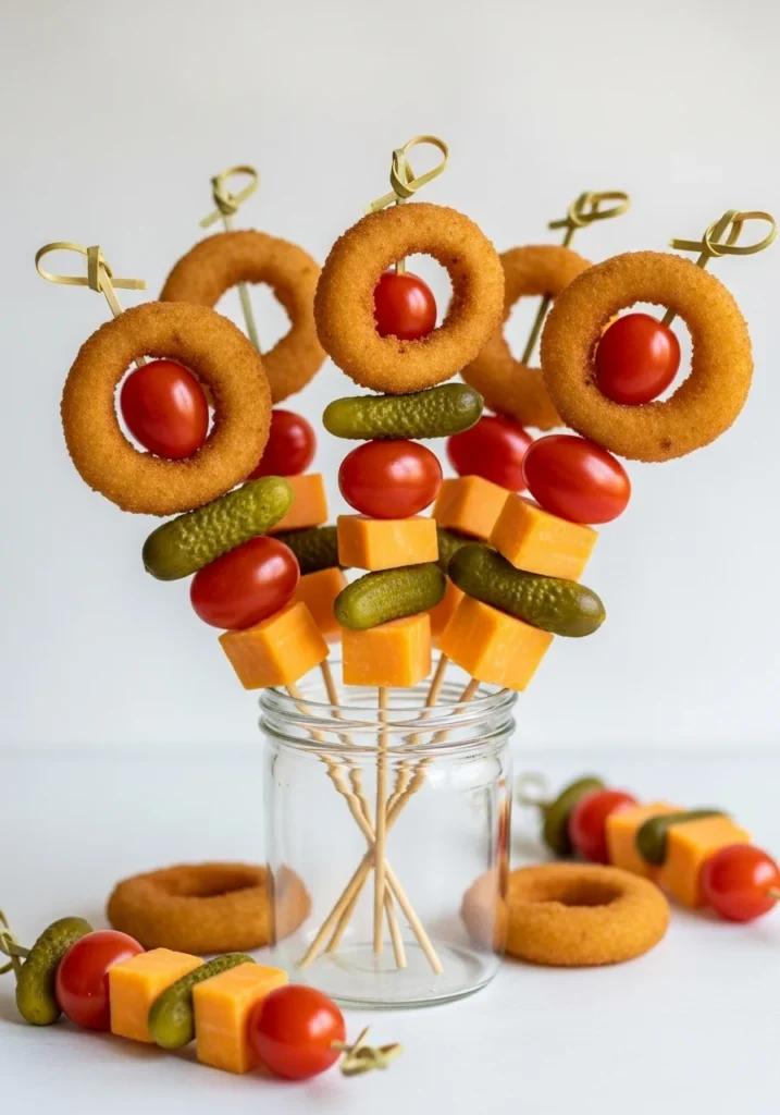 Serving Tips, Variations of Bacon Cheeseburger Loaded Onion Ring Bombs