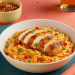 Spicy Cajun Chicken Orzo
