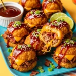 Smoky Pulled Pork Bacon Tater Tot Bombs