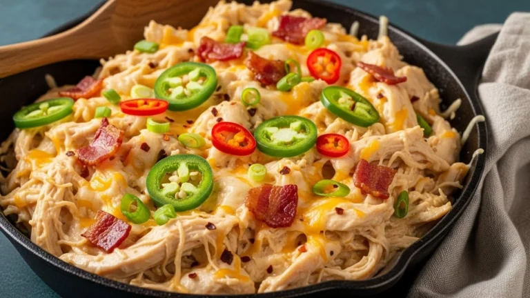 Easy Pepper Jack Crack Chicken Feature image