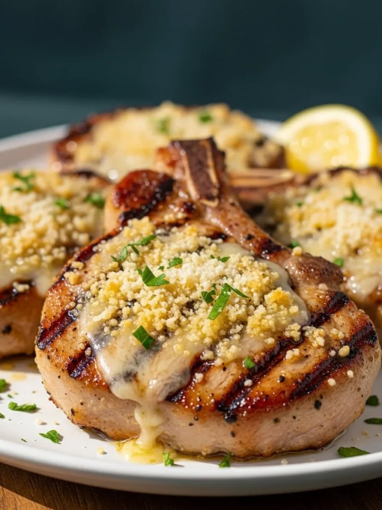 Garlic Parmesan Pork Chops Garlic Parmesan Pork Chops