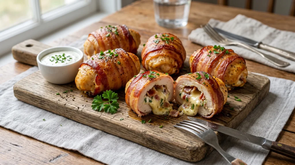 Bacon Ranch Chicken Bombs
