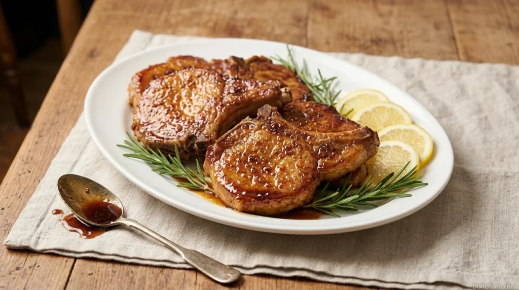 Baked Brown Sugar Pork Chops (1)